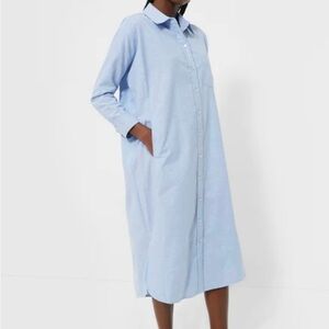 Tuckernuck Pomander Place Blue Lightweight Oxford Aria Dress NWT XL